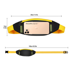 Buylor Reflective Waist Pack for Women - Hip Belt Pocket for Cycling Jogging