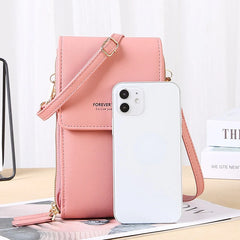 Buylor Soft Leather Wallets Women's Bag Touch Screen Cell Phone Purse Bags