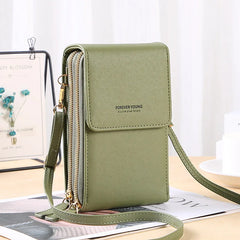 Buylor Soft Leather Wallets Women's Bag Touch Screen Cell Phone Purse Bags