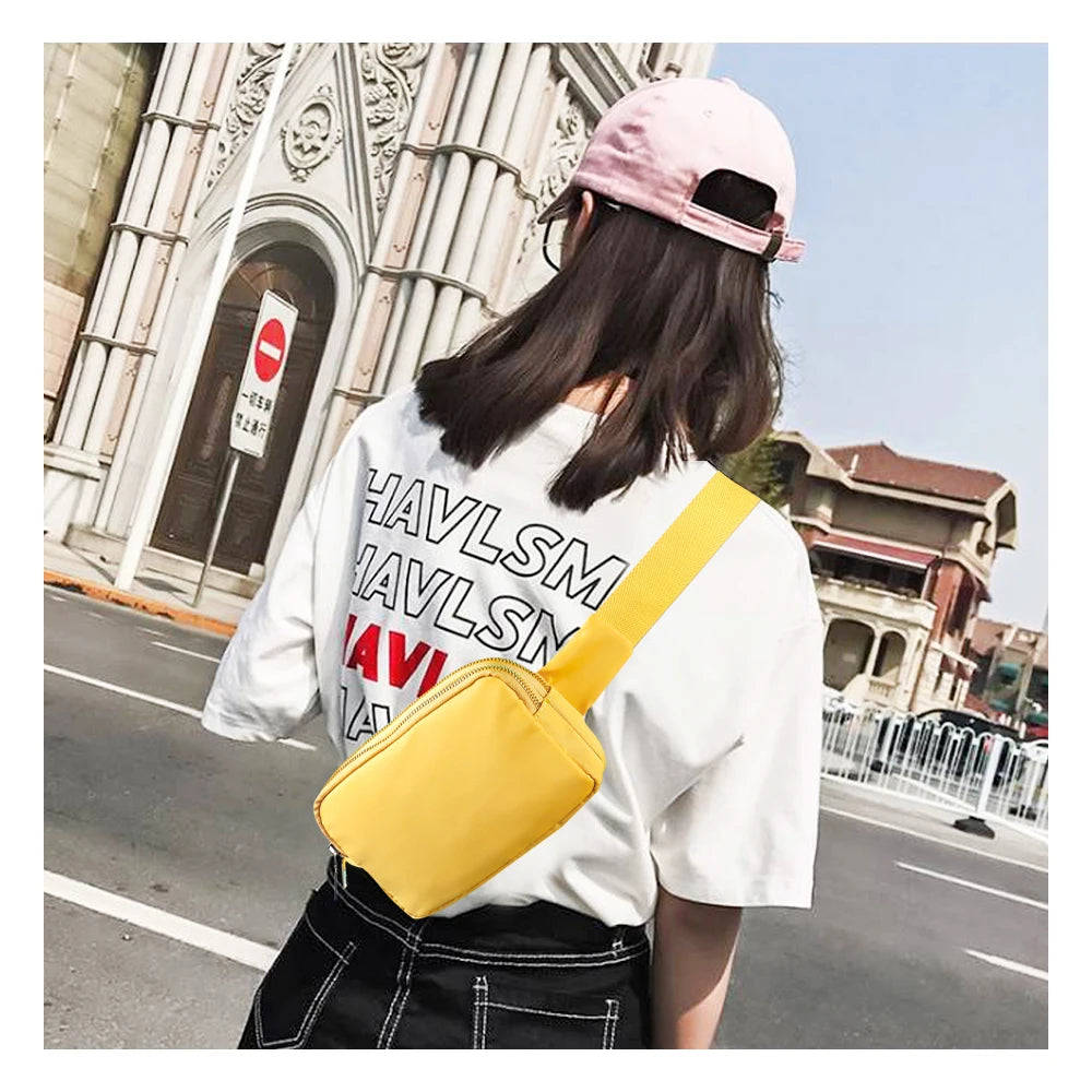 Buylor Waist Bag Fanny Pack Women Hip Bum Bag Shoulder Chest Pack