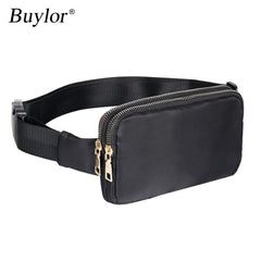 Buylor Waist Bag Fanny Pack Women Hip Bum Bag Shoulder Chest Pack