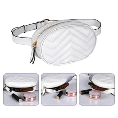 Buylor Waist Pack Fanny Pack Women Belt Bag PU Leather Crossbody Bag