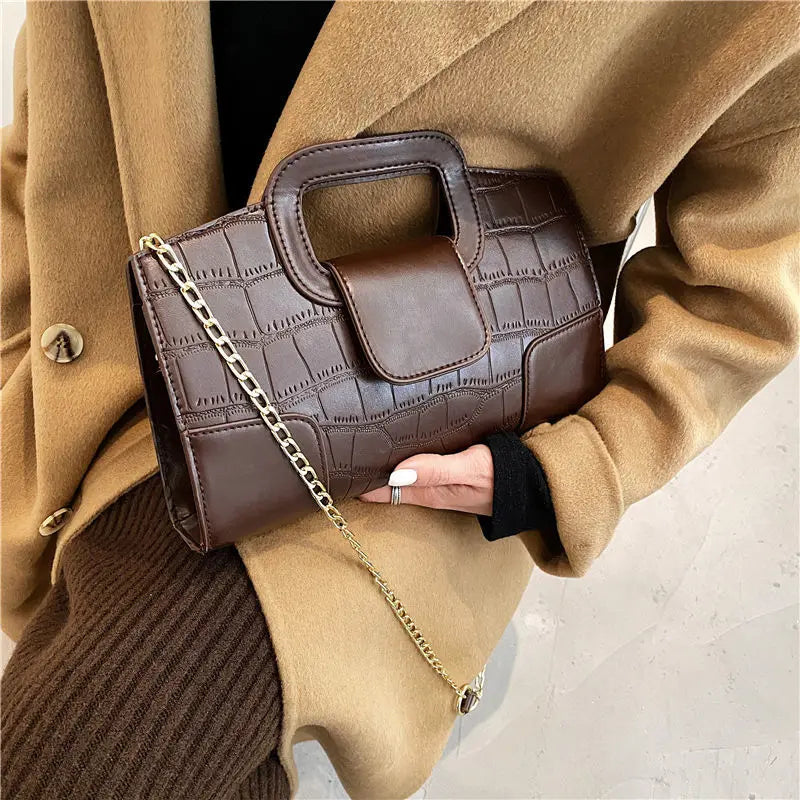 Women Chain Evening Clutch All-Match Tote Crossbody Bags