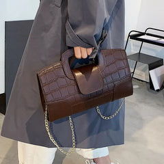 Women Chain Evening Clutch All-Match Tote Crossbody Bags