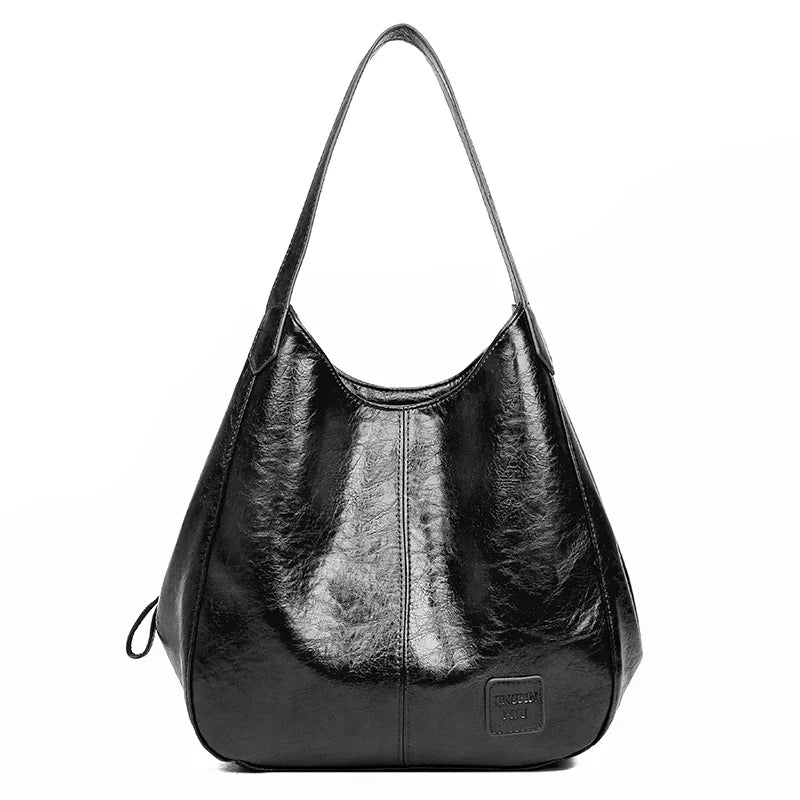 CAREY KEY Vintage Handbag Purse Large Capacity Tote Bag Lady Bag