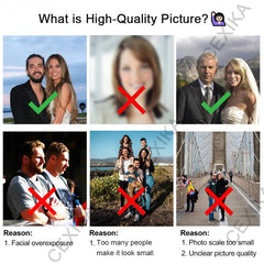 Personalized Engraved Photo Wallet for Men - Father's Day Gift