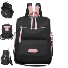 Women's Oxford Anti-Theft Backpack Waterproof School Bag