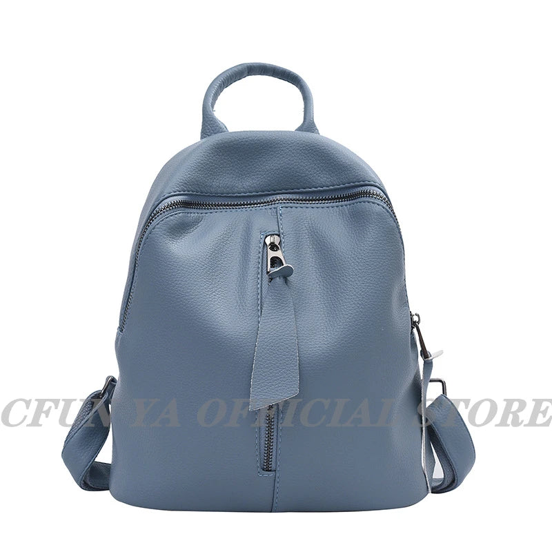 Women's Anti-theft Small PU Leather Backpack Shoulder Bag