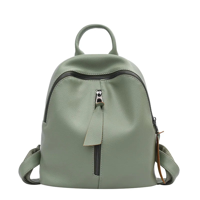 Women's Anti-theft Small PU Leather Backpack Shoulder Bag