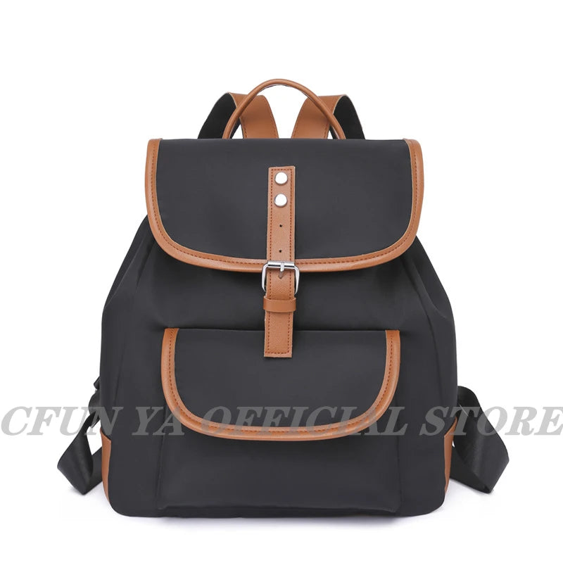 Waterproof Oxford Women Backpack Anti-theft School Bag Female Bagpack
