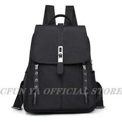 Women Oxford Cloth Travel Backpack Anti-Theft Bagpack Larger Capacity Schoolbag