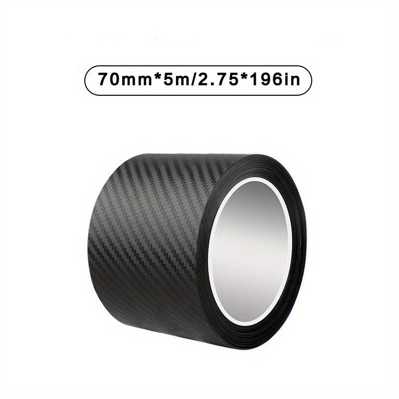 3D Carbon Fiber Sticker Protects Car from Scratches and Water Damage