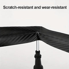 3D Carbon Fiber Sticker Protects Car from Scratches and Water Damage