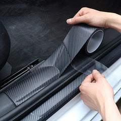 3D Carbon Fiber Sticker Protects Car from Scratches and Water Damage