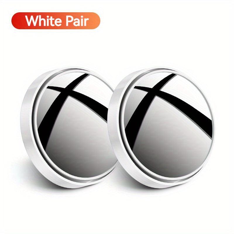 Car Rearview Mirror High-Def 360u00b0 Adjustable Blind Spot Mirror