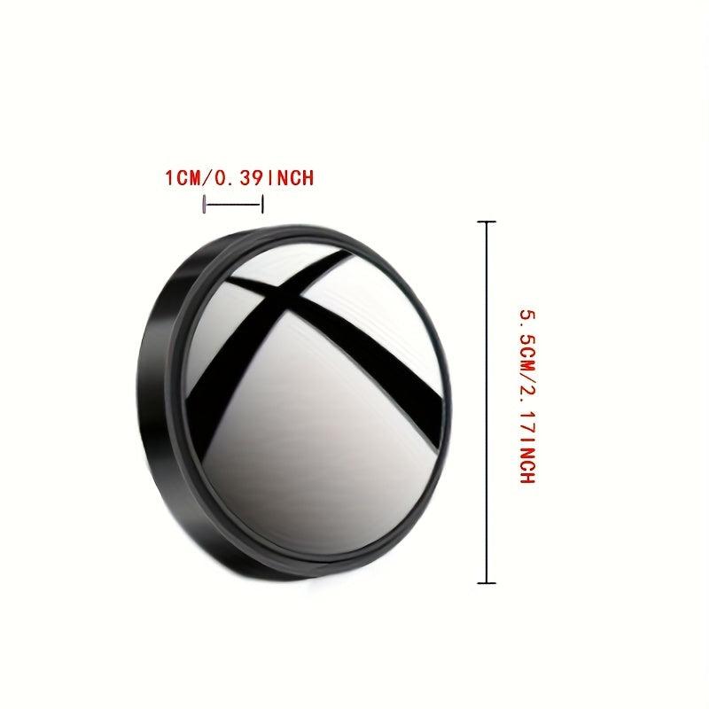 Car Rearview Mirror High-Def 360u00b0 Adjustable Blind Spot Mirror