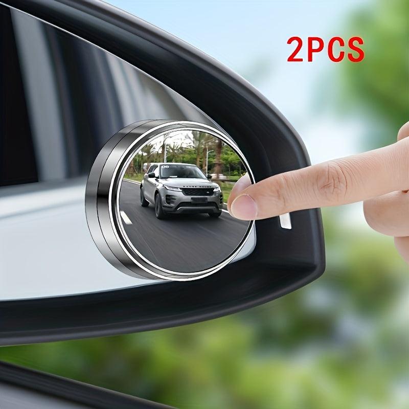 Car Rearview Mirror High-Def 360u00b0 Adjustable Blind Spot Mirror