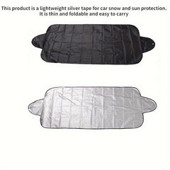 Foldable Windshield Cover for Snow and Sun Protection
