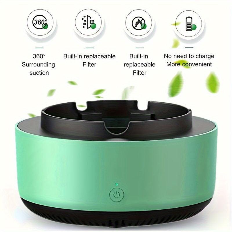 Multifunctional Air Purifier Ashtray for Car Office