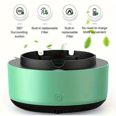 Multifunctional Air Purifier Ashtray for Car Office