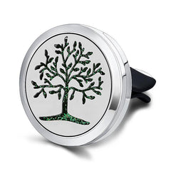 Car Aromatherapy Clip Aroma Diffuser Locket Essential Air Freshener Vent Clip