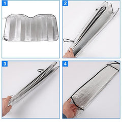 Car Sun Shade Curtain Sunscreen Heat Insulation Blackout
