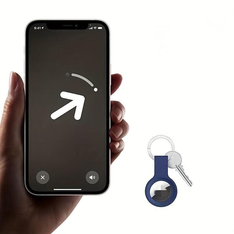 AirTag Tracker Protective Case Buckle Anti-lost Silicone Portable Cover