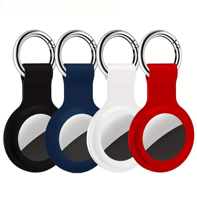 AirTag Tracker Protective Case Buckle Anti-lost Silicone Portable Cover