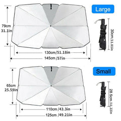 Foldable Car Windshield Sunshade UV Sunshade Umbrella