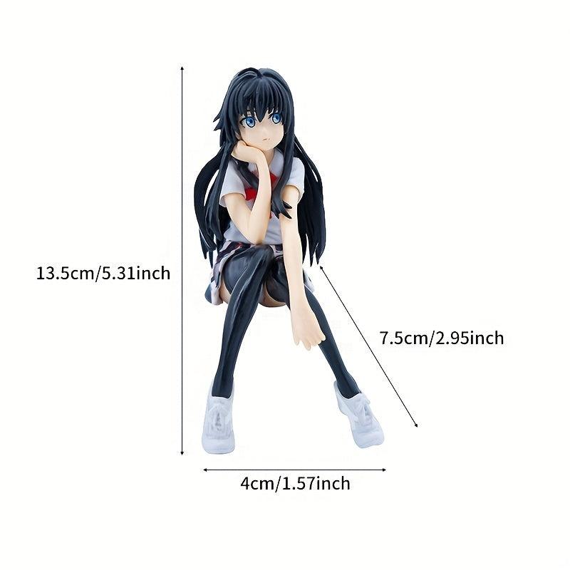 Car Decoration Student Girl Cartoon Anime Characters