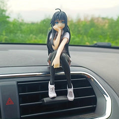 Car Decoration Student Girl Cartoon Anime Characters