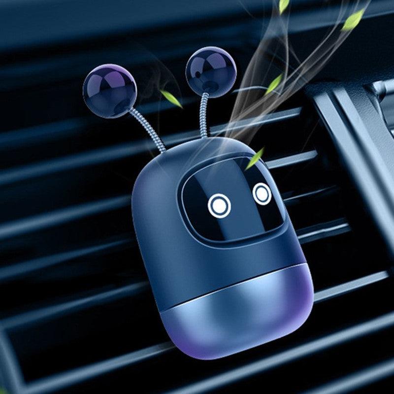 Robot Car Auto Air Freshener - Lemon Scented