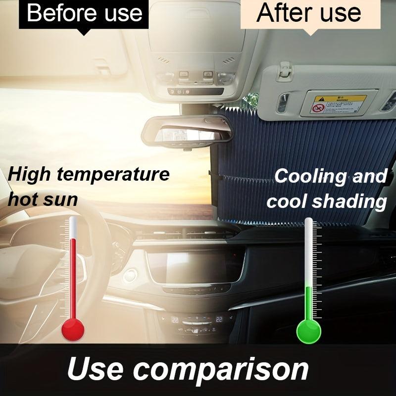 Car Windshield Sun Visor Front Sun Visor UV Reflector Car Window Sun Shade