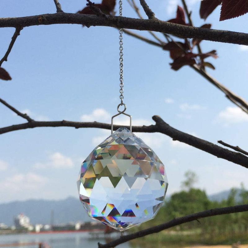 Crystal Sun Catcher Colorful Crystals Rainbow Maker