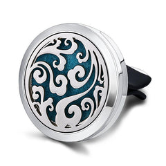 Aromatherapy Locket Car Diffuser Air Freshener with 10pcs Pads