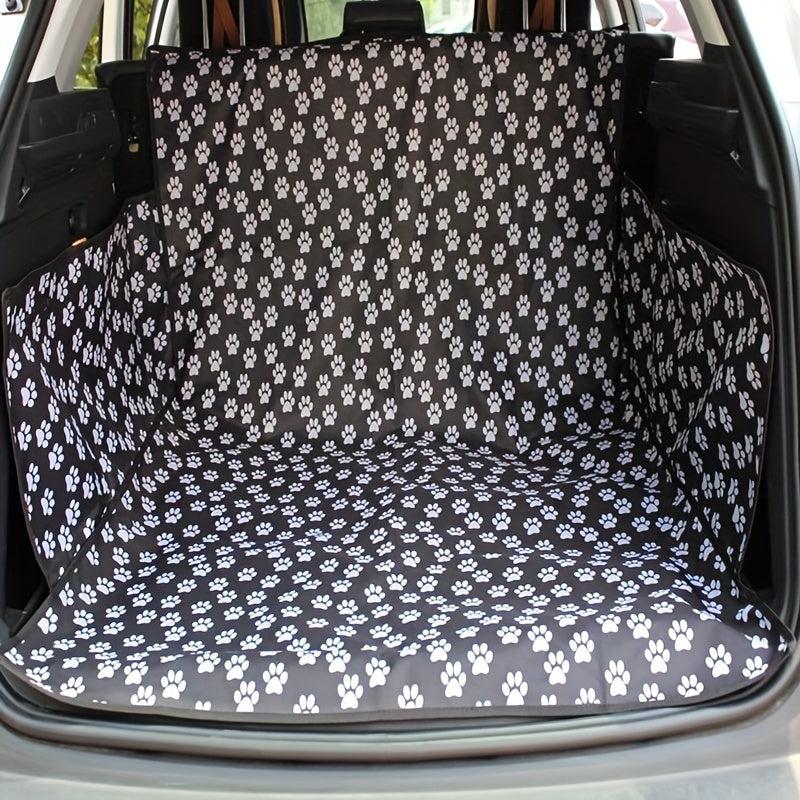 Waterproof Pet Car Rear Seat Cover Mat for Dogs Cats