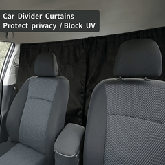 2pcs Taxi Car Sun Shade Privacy Curtain Set
