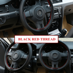Upgrade Your Car Interior with a Soft Fiber Leather Steering Wheel Cover
