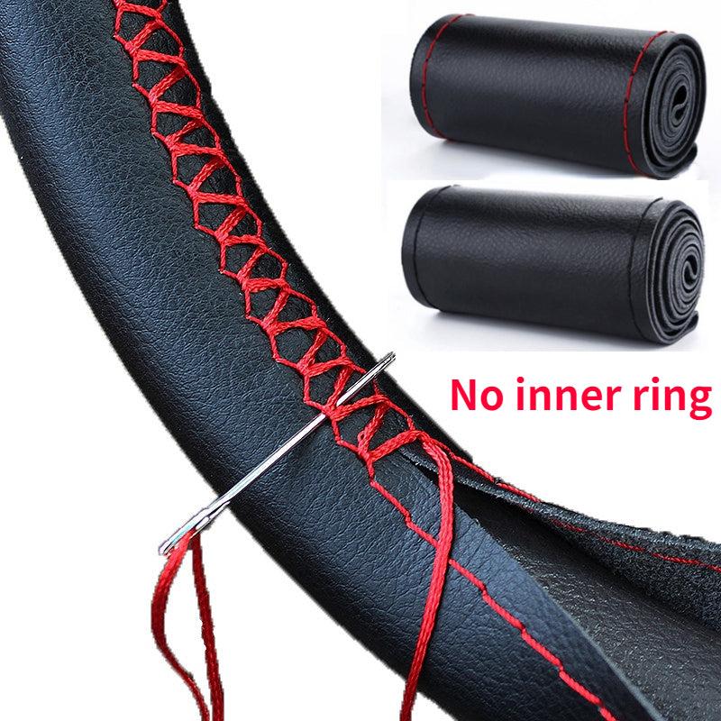 Upgrade Your Car Interior with a Soft Fiber Leather Steering Wheel Cover