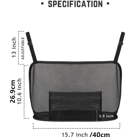 Car Seat Net Pocket Handbag Purse Holder Organizer
