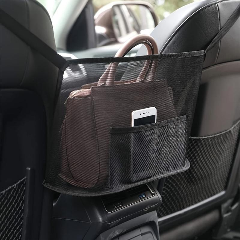 Car Seat Net Pocket Handbag Purse Holder Organizer
