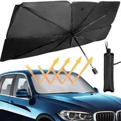 Portable Foldable Car Windshield Sunshade for UV Protection