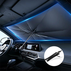 Portable Foldable Car Windshield Sunshade for UV Protection