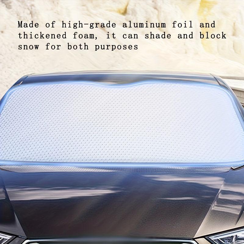 Car Sunshade Front Windshield Snow Block Frost Sun Block Heat Insulation