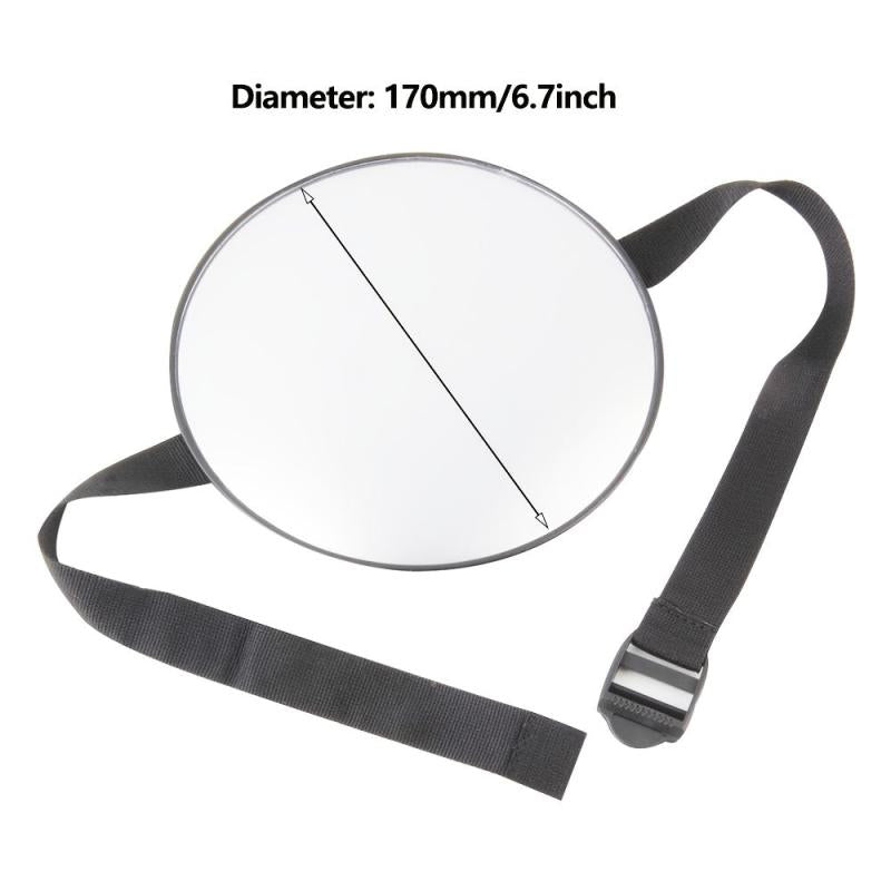 Car Mirror Wide Angle Convex Mirror Infant Toddler Child Adjustable Rearview