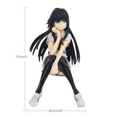 Japanese Anime Girl Statue PVC Cartoon Character in Stockings