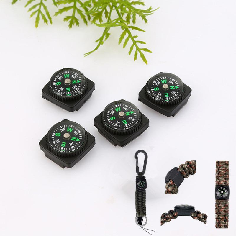 3Pcs Mini Car Wristband Compass Waterproof Camping Tool