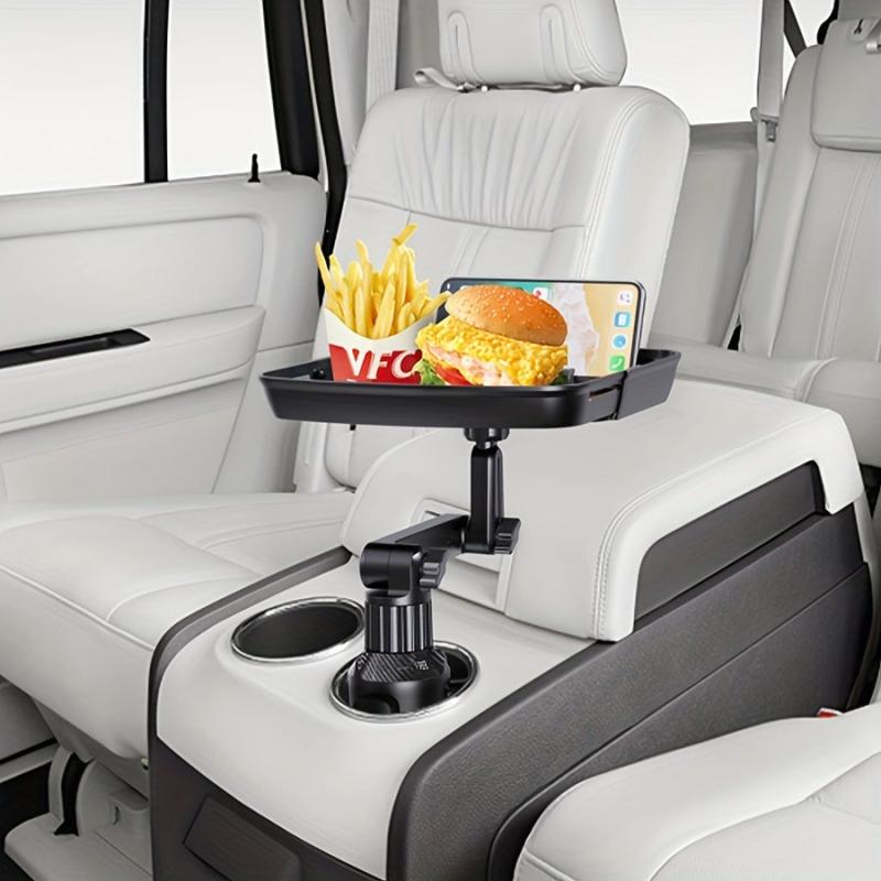 Upgrade Your Car Rides with Swivel Tray Table & Phone Slot