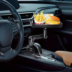 Upgrade Your Car Rides with Swivel Tray Table & Phone Slot