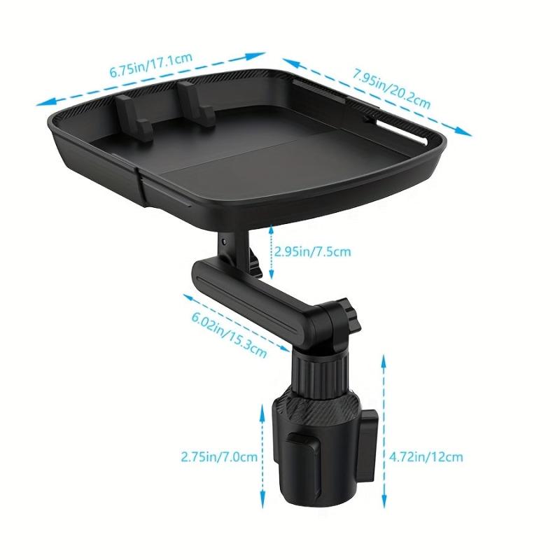 Upgrade Your Car Rides with Swivel Tray Table & Phone Slot